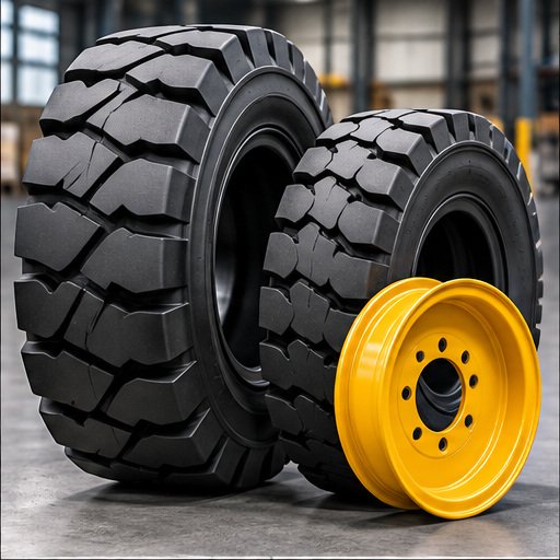 Forklift tyres and wheels